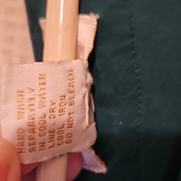 Victoria's secret vintage silk night gown size l Green large - Picture 4 of 9